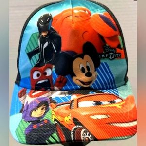 Disney Infinity Youth Multi-Character Adjustable Snapback Baseball Cap OSFM